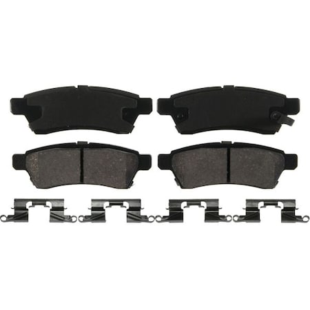 Wagner Brakes Ceramic Disc Pad Set, Zd1100 ZD1100